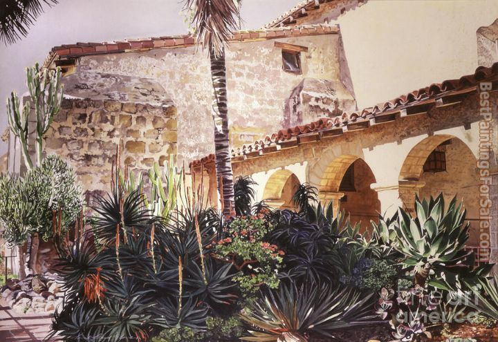 David Lloyd Glover The Cactus Courtyard